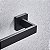 Kit Acessórios Para Banheiro Preto Luxo Inox Toalhas Papel - Imagem 3