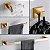 Kit Acessórios Para Banheiro Dourado Luxo Inox Toalhas Papel - Imagem 3