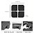 Ombrelone Guarda Sol Praia Jardim Lateral 3m Grafit Com Base - Imagem 2