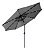 Ombrelone Central Redondo 2,70 Metros Com Led Articulado Cor - Imagem 2