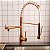Pia Inox Cuba Gourmet Rose Nano Quadrada Cozinha Luxo 50x45  + Torneira monocomando luxo - Imagem 8