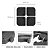 Ombrelone Led Guarda Sol Praia Jardim Lateral 3m + Base 60L - Imagem 4