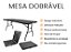 Mesa Dobrável Reforçada Maleta Portatil Camping Praia 1,80m - Imagem 4