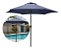 Ombrelone Central Jardim Piscina 2,3m Impermeável Articulado - Imagem 1