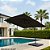 Ombrelone Roman Guarda Sol 2,70m Jardim Premium Suspenso - Imagem 2