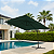 Ombrelone Roman Guarda Sol 2,70m Jardim Premium Suspenso - Imagem 2