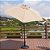 Ombrelone Guarda Sol Central 2,30 Metros Com Base Jardim - Imagem 4