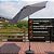 Ombrelone Guarda Sol Central 2,30 Metros Com Base Jardim - Imagem 5