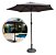 Ombrelone Guarda Sol Central 2,30 Metros Com Base Jardim - Imagem 1