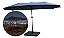 Guarda Sol Duplo Ombrelone Jardim Piscina 4,6 M Com Base Uv - Imagem 1