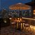 Ombrelone Guarda Sol Central 2,70m Jardim Palha Uv Com Base - Imagem 2