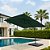 Guarda Sol Roman Jardim Piscina Ombrelone 2,70m Com Base 60l - Imagem 2