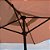 Conjunto Guarda Sol Ombrelone Mesa 4 Cadeiras Piscina Jardim - Imagem 6