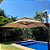 Ombrelone Guardasol Suspenso Roma 3x3 Premium Jardim Piscina - Imagem 5