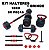 Kit Treino 6 Em 1 Musculação Halteres Kettlebell Barra 10kg - Imagem 5