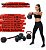 Kit Treino 6 Em 1 Musculação Halteres Kettlebell Barra 10kg - Imagem 9