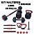 Kit Halteres 6 Em 1 Até 40kg Ajustável Halteres Kettlebell - Imagem 4