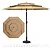 Kit Ombrelone 2,70m 3 Camadas Jardim Piscina Com Base 12kg - Imagem 1