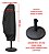 Kit Ombrelone 2,70m 3 Camadas com Base 12kg e Capa Bege Jardim Piscina - Imagem 7