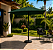 Ombrelone Guarda Sol 2m Quadrado Com Base Jardim Piscina Verde Escuro - Imagem 3