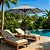 Ombrelone 2,30m Guarda Sol Com Mesa E Base Jardim Piscina Azul Escuro - Imagem 7