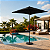 Ombrelone Guarda Sol 3 Metros com Mesa e Base 12Kg Preto - Imagem 7