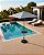 Ombrelone Guarda Sol 3 Metros com Mesa e Base 12Kg Cinza - Imagem 3
