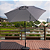 Ombrelone Central 2,30 Metros Jardim Piscina com Mesa Azul Escuro - Imagem 7