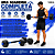 Kit Halteres 10Kg Musculação Treino Ajustável com Anilha e Barra - Imagem 6