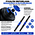 Kit Halteres Ajustável 20Kg com Barra W Anilha Musculação - Imagem 5