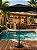 Kit Ombrelone 3m Jardim Piscina com Base 12kg e Capa UV Premium Preto - Imagem 6