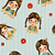 D1147 - 4 Friends Azul - Imagem 1