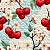 D1266 - Frutas Patch Cerejas - Imagem 1