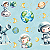 D1755 - Astronautas e Planetas - Imagem 1