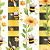 D1659 - Bee Listra Amarela - Imagem 1