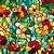 D1836 - Mosaico Vitral Verde - Imagem 1