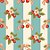 D1854 - Cherry Bow Listra Azul - Imagem 1