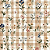 D1903 - Pet Chic Flores no Xadrez - Imagem 1