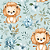 D1868 - Cute Safari Leão - Imagem 1