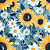 D2347 - Sunflower Azul Claro - Imagem 1