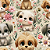 D2368 - Bichinhos no Jardim Cachorrinhos Fofos - Imagem 1