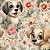 D2369 - Bichinhos no Jardim Cachorrinhos Felizes - Imagem 1