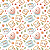D2392 - Lanche da Tarde Kawaii Pães e Xícaras - Imagem 1