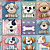 D2401 - Patch Bichinhos Cachorrinhos - Imagem 1