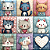 D2402 - Patch Bichinhos Gatinhos - Imagem 1
