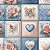 D2505 - Shabby Love Patch Coração - Imagem 1