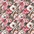 M066 - MATELASSÊ - Flor Wooden Pink - Imagem 1