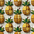 D2564 - Frutas Patchwork Abacaxis - Imagem 1