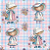 D2597 - Sunbonnet Pastel Bonecas e Flores - Imagem 1