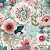 D2708 - Pétalas Bordadas Floral Branco - Imagem 1